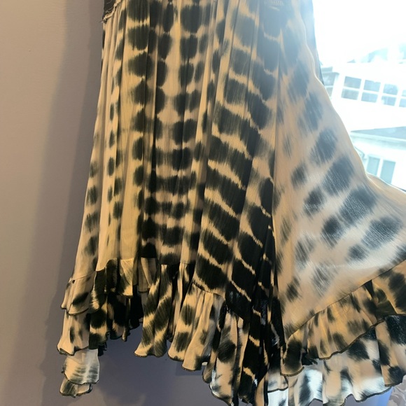 Boho blue tie dye dress, size large (fits 8-10) - Picture 12 of 16